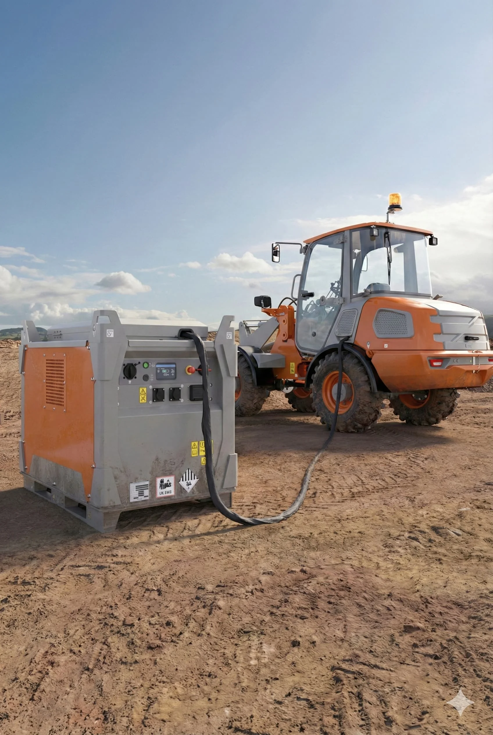 Temporary mobile charging