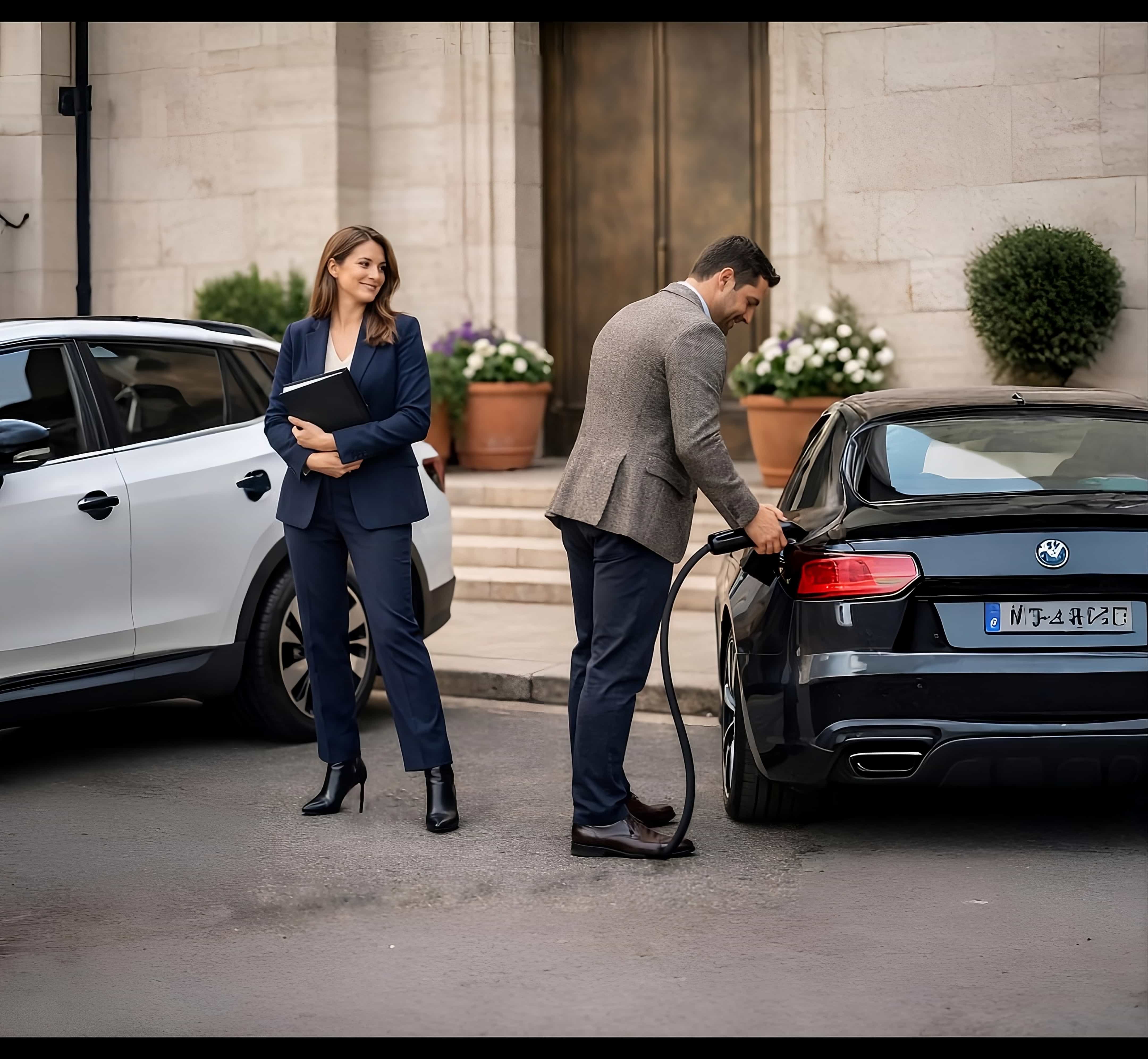 Public administration electric vehicle charging